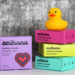 ALL OCCASION Duck Mini Hamper | PERSONALISED | Candle, Chocolate & Shower Steamer Gift Pack | Brighten Your Day | Birthday | Get Well Soon | Thinking of You