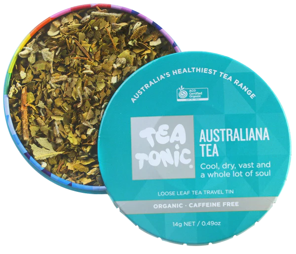 TEA TONIC | Travel Tin Loose Leaf Tea | Australiana