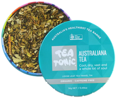 TEA TONIC | Travel Tin Loose Leaf Tea | Australiana