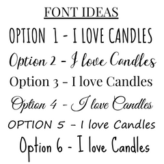 Christmas | Design Your Own | Personalised | MESSAGE | Boxed Soy Candle | Xmas | Gift
