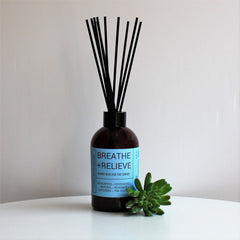 Artisan Reed Diffuser | BREATHE & RELIEVE | Amber Brights | Room Fragrance