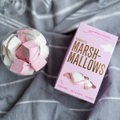 Grounded Pleasures | Exquisite Marshmallows | Vanilla & Raspberry | 140g