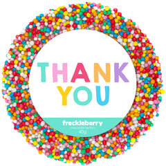 Freckleberry | Thank You | Single Freckle | Milk Chocolate