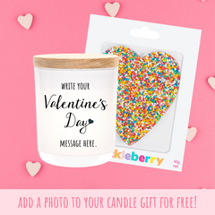Design Your Own | Personalised | MESSAGE | Boxed Soy Candle | Valentine's Day | Gift