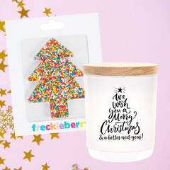 Christmas | Personalised | BETTER YEAR | Boxed Soy Candle | Xmas | Gift | Humour | Funny