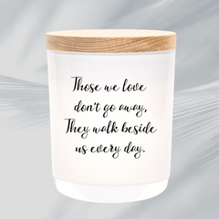 Design Your Own | SYMPATHY | Boxed Soy Candle | Photo | Remembrance | Memorial | Grief