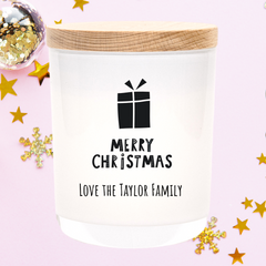 Christmas | Personalised | PRESENT | Boxed Soy Candle | Xmas | New Year | Gift