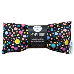 Wheatbags Love | EYE PILLOW | Soothing Lavender | Black Pebbles